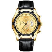 Load image into Gallery viewer, FNGEEN Luxury Men&#39;s Watches Stainless Steel Band Fashion Waterproof Quartz Watch For Man Calendar Male Clock Reloj Hombre S001