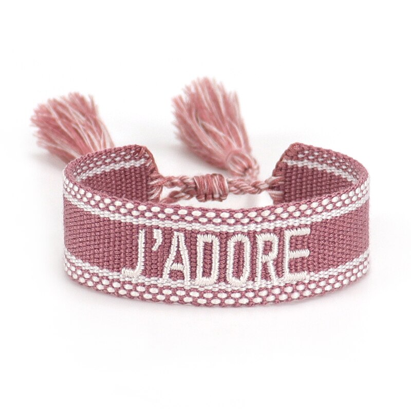 2022 Woven Friendship Bracelets Adjustable Rope Bangle For Women Vintage Braided Tassel Bracelets Wholesale Jewelry