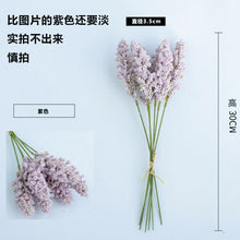 Load image into Gallery viewer, 1 Bunch of 6 Pcs Artificial Flowers, Mini Foam Wheat Wedding Party Decoration, DIY Wheat Bouquet Home Garden Decoration