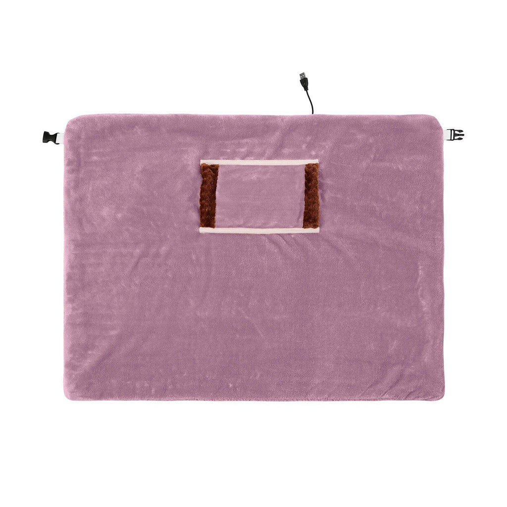 60×90cm USB Electric Heated Blanket Throw On Shoulder Cold Protection Temperature Winter Warmer Electric Heated Blanket
