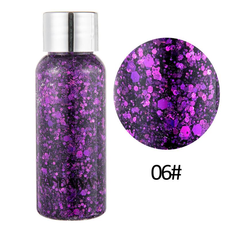 Eye Glitter Nail Hair Face Shining Sequins Shimmer Gel Body Decoration Moon Diamond Fragment Party Festival Makeup Accessories