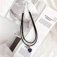 Load image into Gallery viewer, 2022 fashion Pearl pendant short neck strap Necklace female collarbone chain neck strap Pendant Choker Heart Necklace
