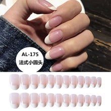 Load image into Gallery viewer, Full Cover French Nails Press on Tips Coffin False Acrylic Ballerina 20pcs Faux Ongle Nails Fingernails Reusable Wear Tips