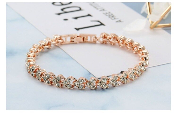 Full of Rhinestone Stainless Steel Bracelet For Women 2022 New Designer Shiny Luxury Zircon Adjustable Bracelets Jewelry Gift