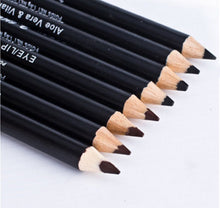 Load image into Gallery viewer, Fashion Professional Makeup Black Brown Eyeliner Eyebrow Pencil Waterproof Lasting Cosmetic Beauty Tool