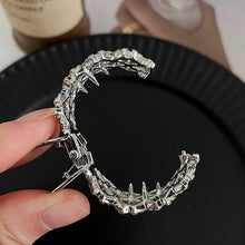 Load image into Gallery viewer, 2022 New Pearl Rhinestone Hair Claws Girl High Ponytail Clip Fixed Hairpin Claw Clip Advanced Sense Hair accessories Headwear