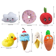 Load image into Gallery viewer, Pet toys Fruit Animals Cartoon Dog Toys Stuffed Squeaking Pet Toy Cute Plush Puzzle for Dogs Cat Chew Squeaker Squeaky Toy