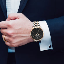 Load image into Gallery viewer, LIGE Fashion Men Watches Luxury Brand Business Watch for Men Stainless Steel Waterproof Wristwatch Luminous Quartz Watch Clock