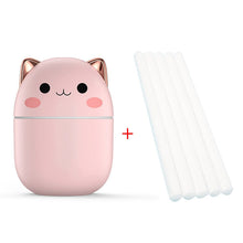 Load image into Gallery viewer, Kawaii Air Humidifier 250ML Aroma Essential Oil Diffuser USB Cool Mist Sprayer For Bedroom Home Car Fragrance Diffuser