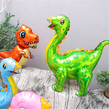 Load image into Gallery viewer, 1pcs 3D Giant Assemble Dinosaur Foil Balloon Animal Balloons Childrens Dinosaur Birthday Party Decorations Balloon Kids Toys