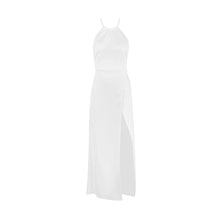 Load image into Gallery viewer, sealbeer A&amp;A Halterneck Backless Evening Satin Maxi Dress