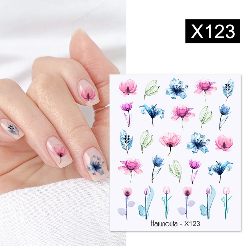 1PC 3D Nail Sticker Self Adhesive Slider Papers Nail Art Transfer Stickers  Nail Design Art Decorations Nail Art Accessories