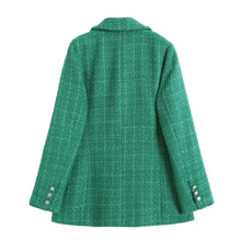 Load image into Gallery viewer, sealbeer A&amp;A Clueless Houndstooth Vintage Blazer
