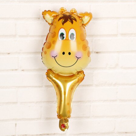 2pcs New Giraffe Elephant Foil Animal Balloon Cartoon Panther Jungle Deer Safari Party Balloon Baby Girls Birthday Decor Supplie