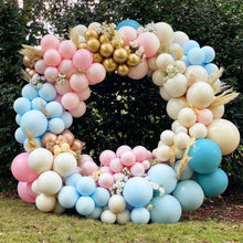 Load image into Gallery viewer, Round Balloon Arch Kit Holder Bow of Balloon Circle Wreath Balloon Stand Support Wedding Birthday Party Decor Baby Shower