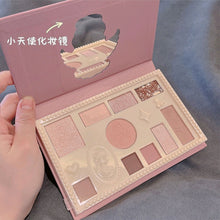 Load image into Gallery viewer, 4 Color Illuminator Highlighter Palette Makeup Glow Highlight Face Bronzer Shimmer Powder Contour Palette Cheek Blush Cosmetic