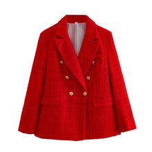 Load image into Gallery viewer, sealbeer A&amp;A Nouveau Houndstooth Vintage Blazer