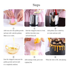 Load image into Gallery viewer, 15g Edible Gold Powder Mousse Cake Fondant Macaron Chocolate Glitter Powder Silver Powder Baking Cake Color Decorating Tools