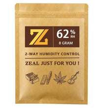 Load image into Gallery viewer, ZEAL RVB 62% 8g 2-Way Humidity Control  Professional Cigar Humidifier Packet Keeps Cigar Fresher for Longer by Essential Values