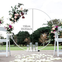 Load image into Gallery viewer, Round Balloon Arch Kit Holder Bow of Balloon Circle Wreath Balloon Stand Support Wedding Birthday Party Decor Baby Shower