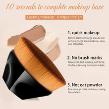 Load image into Gallery viewer, Makeup Brush Flawless Foundation Brush With Protect Cover Beauty Powder Face Blush Brushes Cosmetic Useful Makeup Tool