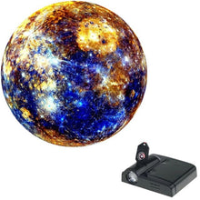 Load image into Gallery viewer, Planetary projection light with light film photo Earth sun Galaxy light projector novelty atmosphere light ins party photo props