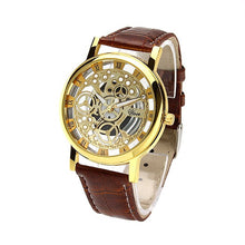Load image into Gallery viewer, Punk Skeleton Round Dial Leather Strap  Watch for Women Trendy Casual Simple Wrist Accessories