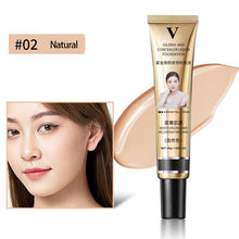 Load image into Gallery viewer, FV Red Ginseng Bird&#39;s Nest Polypeptide Skin-Nourishing Liquid Foundation Long-lasting No Makeup Concealer Oil Control Waterproof
