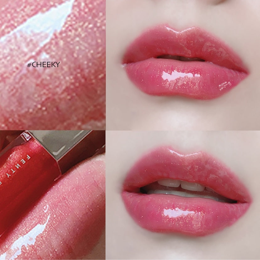Makeup Plumping Serum Lip Oil Care Lip Gloss Base High Gloss Lipstick Long Lasting Moisturizing Nourishing 9ML