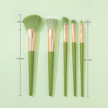 Load image into Gallery viewer, 5 PCS Professional Makeup Brush Set For Cosmetics Powder Blush Nose Shadow Eye shadow Blending Makeup Brush Beauty Tool