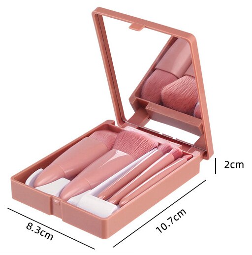 brand Face blusher Bar Cheek blush powder makeup Bronzer Kit Palette With Brush Makeup peach Cosmetics for face pink make up
