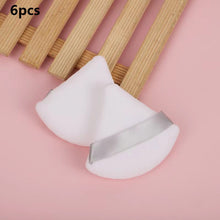 Load image into Gallery viewer, Hot 6PCS Fashion Triangle Velvet Powder Puff  Sponge For Makeup Makeup Tools Cosmetic Puff Facial Beauty Woman Tools Foundation