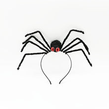 Load image into Gallery viewer, Halloween Spider Headdress Creative Funny Spider Performance Masquerade Dress Up Spider Headband Happy Helloween Party Decor