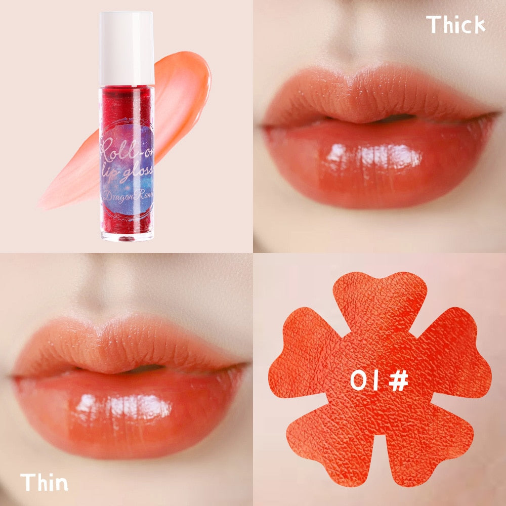 Women Makeup Waterproof Multifunction Lip Gloss Tint Dyeing Liquid Lipgloss Blusher Long Lasting Makeup Cosmetics