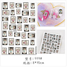Load image into Gallery viewer, Angel Cupid Stickers for Nails Decals Cherubs Nail Art Water Sliders Manicure Self-Adhesive Transfer Wraps Tattoo Decorations