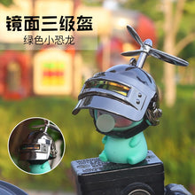 Load image into Gallery viewer, Motorcycle Bicycle Ornament Cycling Cute Cartoon Adult Child with Helmet Airscrew Bike Decoration Car Accessories Interior