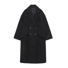 Load image into Gallery viewer, sealbeer A&amp;A Autumn Winter Long Wool Blend Coat