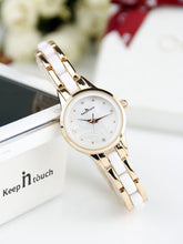 Load image into Gallery viewer, Women Watches Top Brand Luxury Waterproof Rose Gold Bracelet Watch Women Ceramics Quartz Watch Ladies 2022 Reloj Mujer Elegante