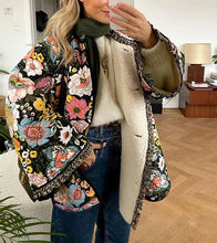 Load image into Gallery viewer, sealbeer A&amp;A Floral Print Padded Coat