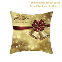 Load image into Gallery viewer, Merry Christmas Cushion Cover Ornaments Christmas Decoration For Home Cristmas Decor Noel Navidad New Year Gift 2023 Xmas Natal