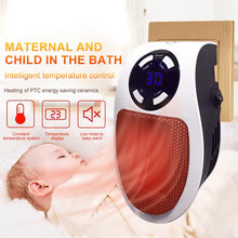 Load image into Gallery viewer, Hot Fan Electric Heater For Home Temperature Setting Hand Dryer With PTC Ceramic Element Remote Control Heating Hand Warmer