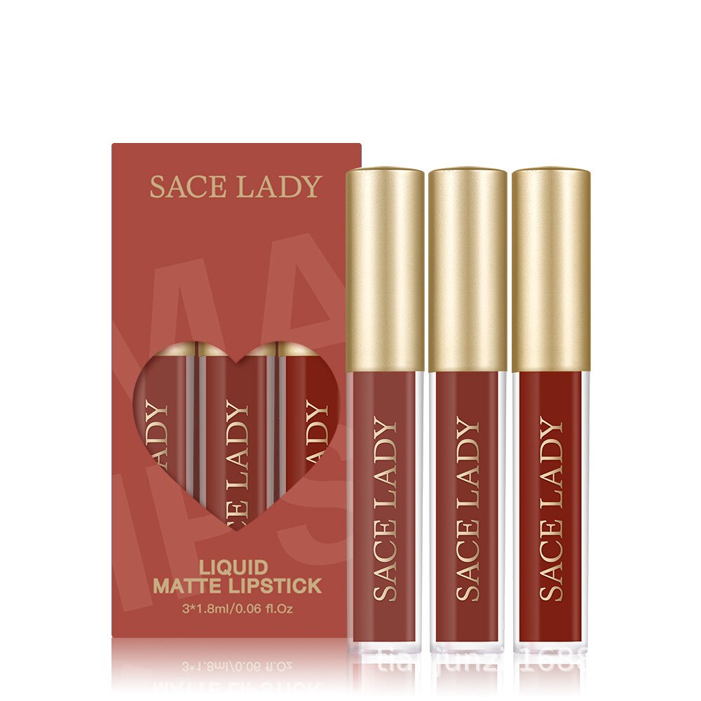 Labial Glair Suit Small Kind Combination Are Permanently Makeup Velvet Mist Waterproof Lipstick