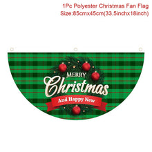 Load image into Gallery viewer, Merry Christmas Hanging Flag Christmas Decorations For Home Door Christmas Ornaments Xmas Gifts Navidad Decor 2023 New Year