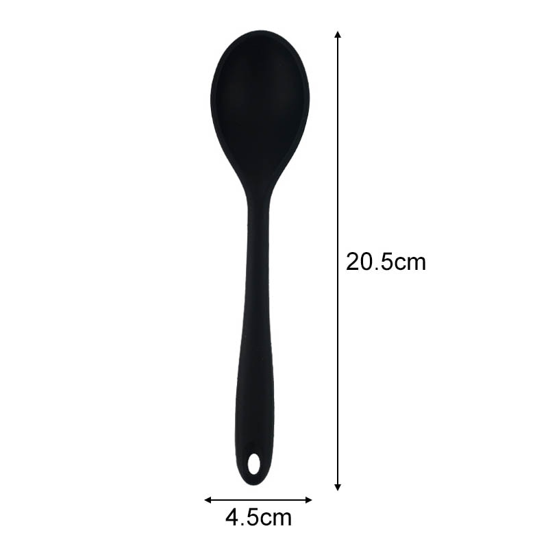 1Pcs Stirring Spoon Multi Purpose Silicone/Plastic for Household Soup Spoons Cooking Utensils Ladle Kitchen Accessories