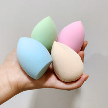 Load image into Gallery viewer, FLD 12Colors 4/2pcs Makeup Sponge Powder Puffs Dry and Wet Beauty Cosmetic Eggs Foundation Powder Bevel Cut Make Up Sponge Tool