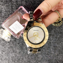 Load image into Gallery viewer, Luxury brand Quartz Wrist Dress Women Watches Silver Bracelet Ladies Watch Stainless Steel Clock Casual pandoraes Watch 6