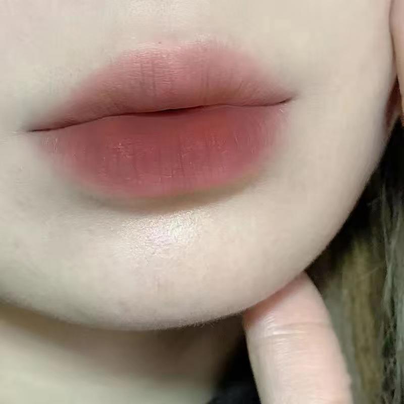 ELECOOL Cute Matte Lipstick Lip Gloss Mirror Waterproof Long Lasting Sweat Resistant Rich Color Silky Lip Glaze Lip Tint Makeup
