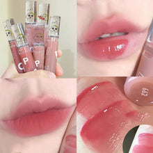 Load image into Gallery viewer, ELECOOL Cute Matte Lipstick Lip Gloss Mirror Waterproof Long Lasting Sweat Resistant Rich Color Silky Lip Glaze Lip Tint Makeup