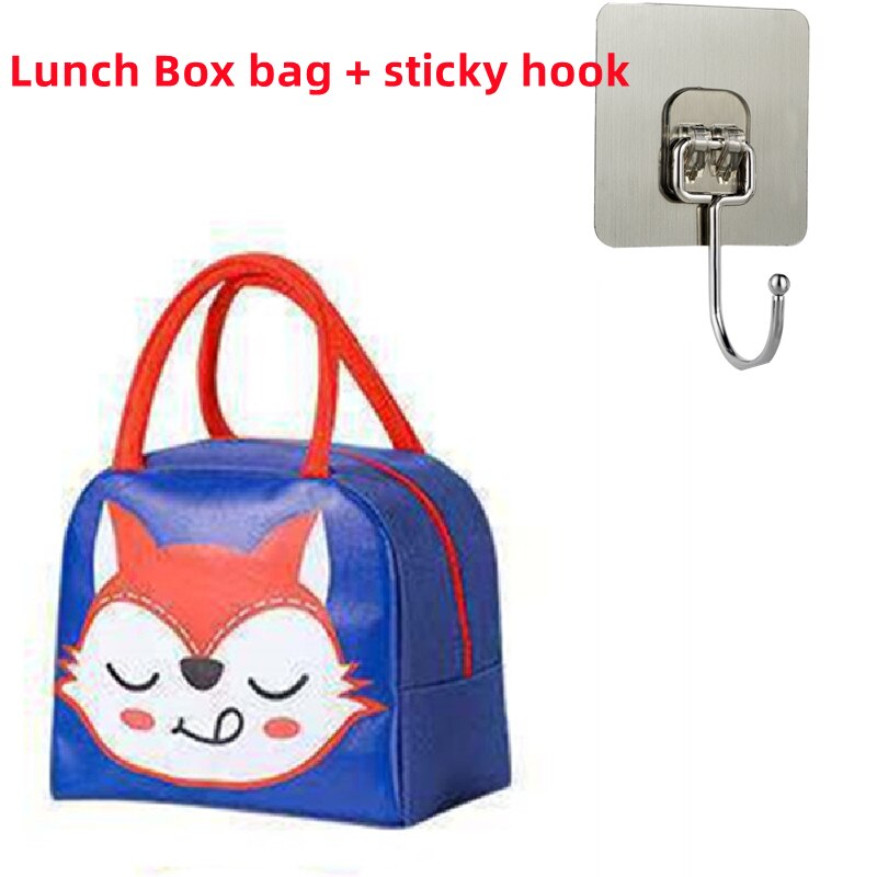 Cartoon Owl Lunch Box Portable Japanese Bento Meal Boxes Lunch Box Storage for Kids School Outdoor Thermos for Food Picnic Set