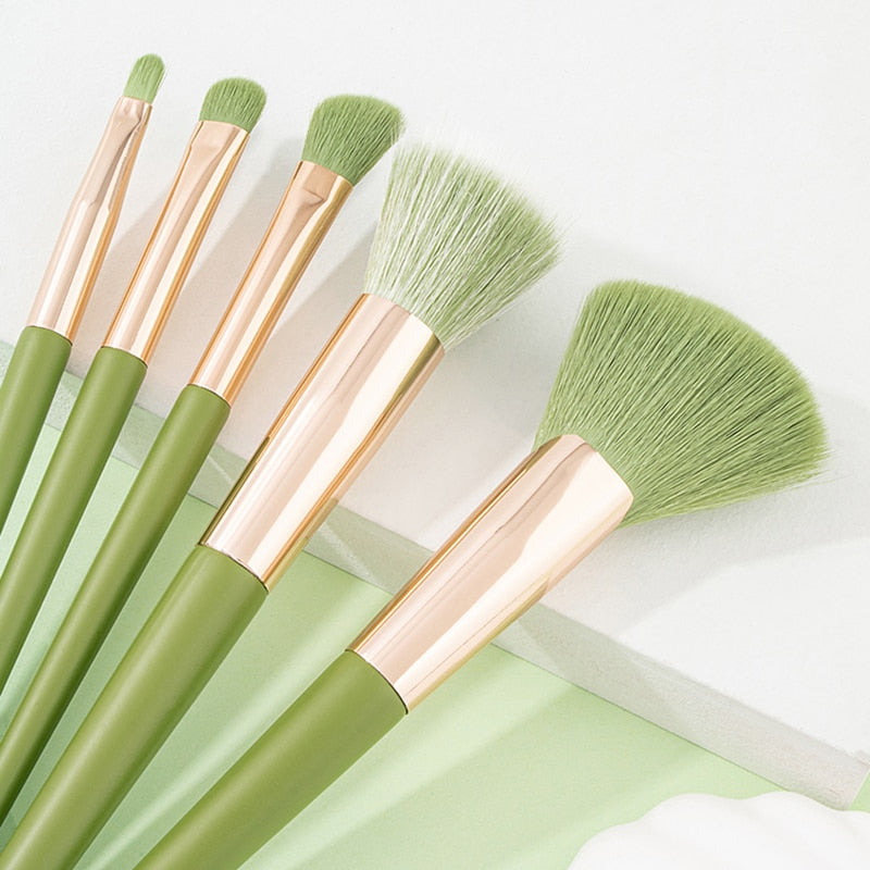 5 PCS Professional Makeup Brush Set For Cosmetics Powder Blush Nose Shadow Eye shadow Blending Makeup Brush Beauty Tool